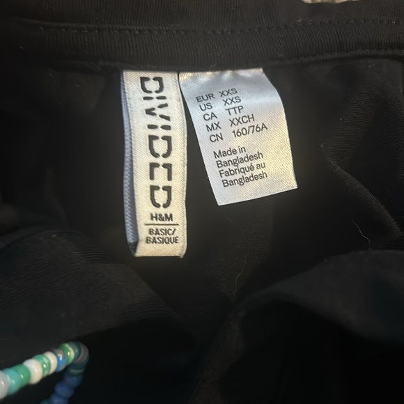 long sleeve black top, h&m - Picture 2 of 3